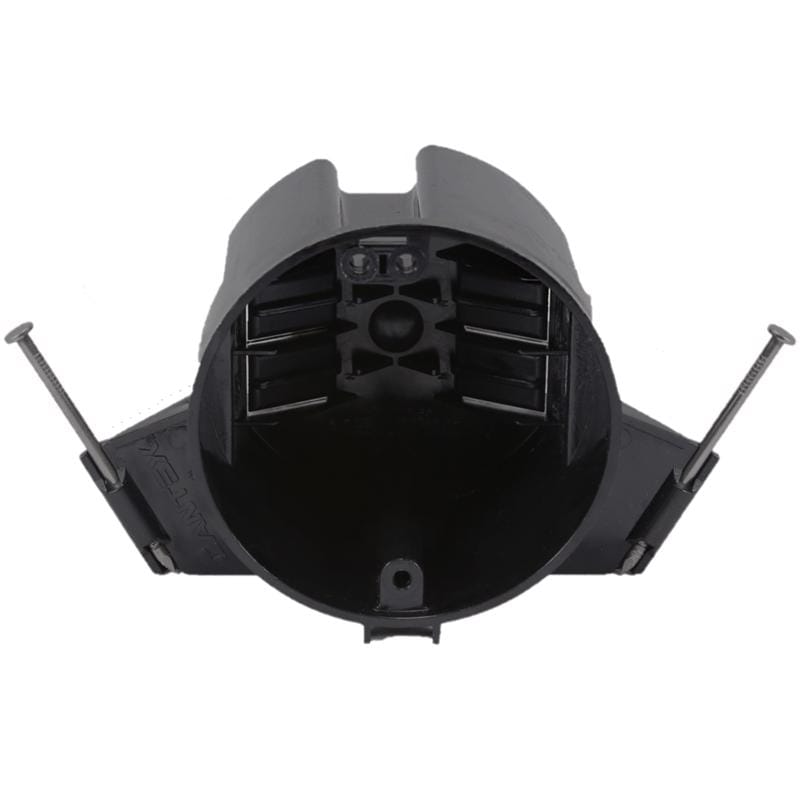 Cantex EZ18CN EZ Box New Work 18 cu in Round Polycarbonate Ceiling Box Black