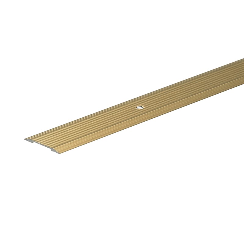 Frost King H433FB/3A 1-1/4 in. W X 36 in. L Satin Gold Aluminum Seam Binder