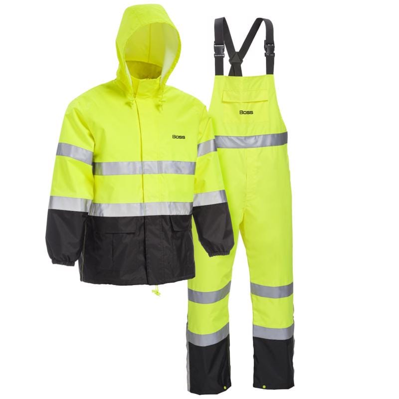 Boss B44531/2XL Yellow PVC Rain Suit XXL