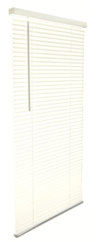 Living Accents MAX3064AL Vinyl 1 in. Blinds 30 in. W X 64 in. H Alabaster Cordless