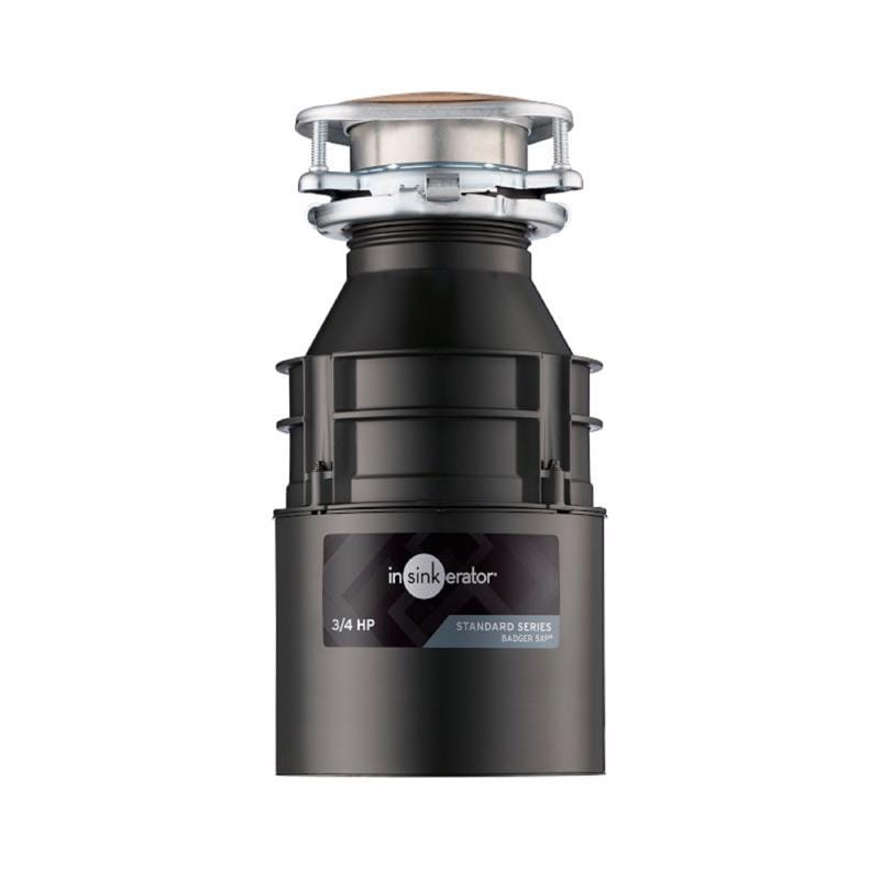 Insinkerator 79326A-ISE Badger 5XP CORD 3/4 HP Continuous Feed Garbage Disposal with Power Cord
