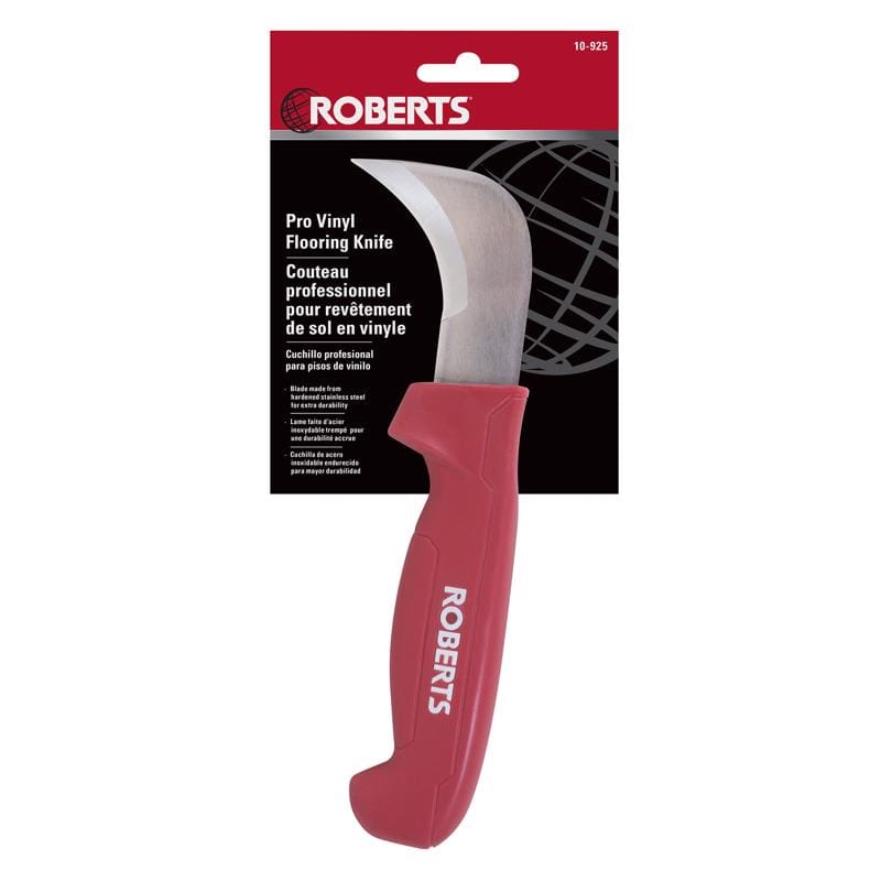 Roberts 10-925 9.5 in. H X 4 in. W X .85 in. L Metal/Plastic Flooring Knife 1 pk