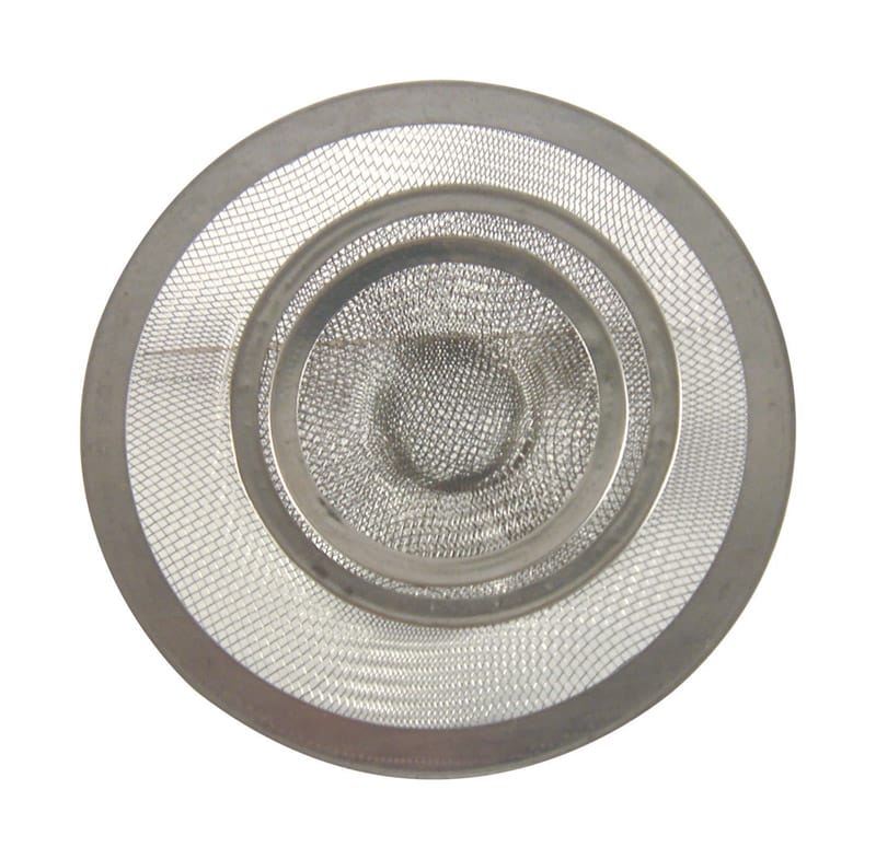 Danco 88886 2-1/2 in. Chrome Stainless Steel Universal Strainer