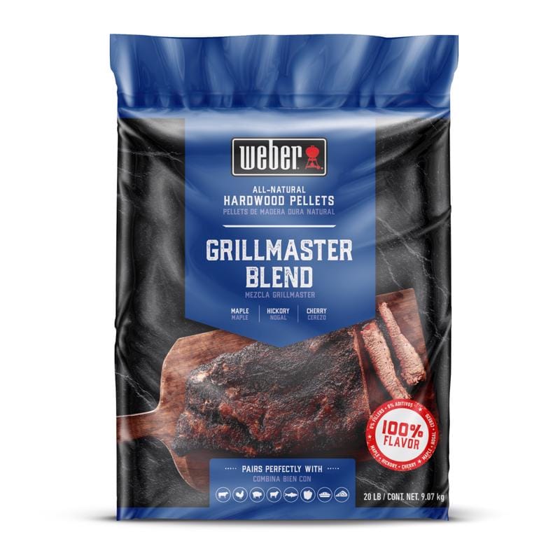 Weber 190001 Hardwood Pellets All Natural Blend 20 lb