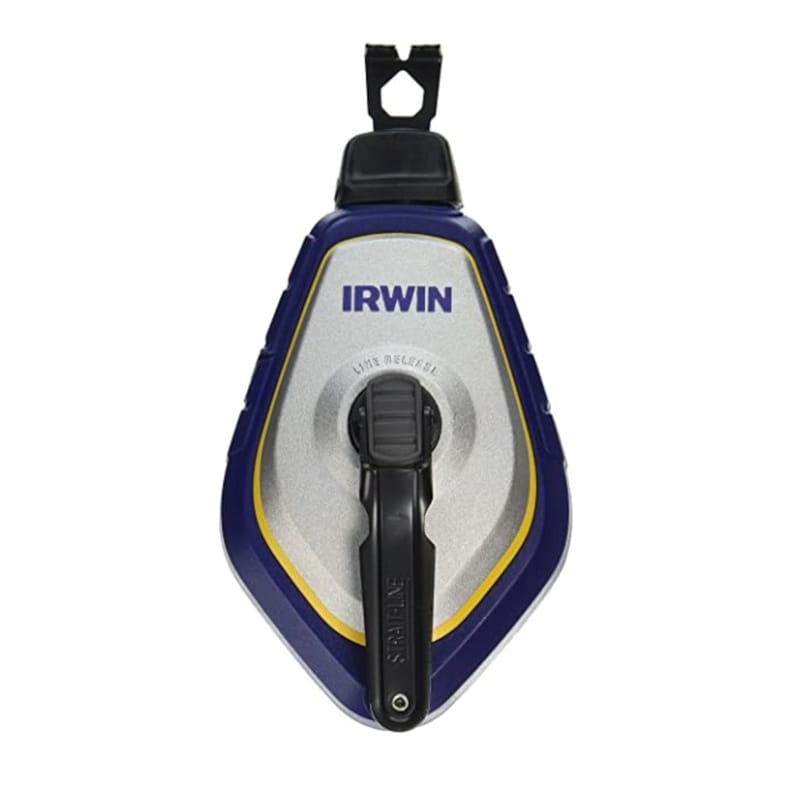 Irwin IWHT48443 Speed-Line Pro Blue Braided Chalk Line Reel 100 ft.