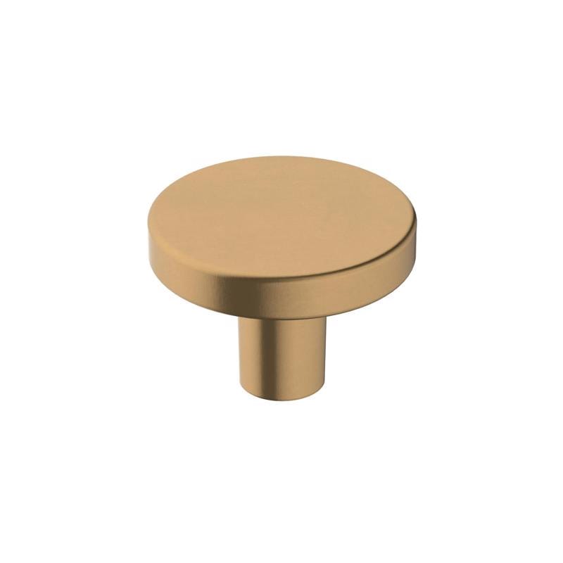 Amerock 6PK36904CZ Versa Contemporary Round Cabinet Knob 1-3/8 in. D 1 in. Champagne Bronze 6 pk