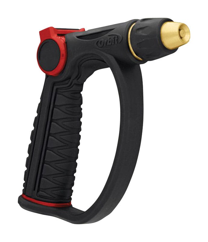 Orbit 58984 Pro Flo 1 Pattern Adjustable Jet Stream Metal Heavy-Duty Hose Nozzle