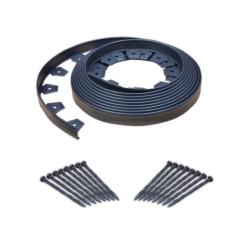 Easyflex 3000-50-4 Plastic Black Landscape Edging Kit