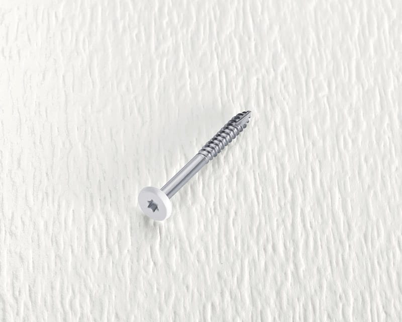 Starborn FST39L09188 Deckfast No. 9 X 1-7/8 in. L White Star Pan Head Fascia Screws 100 pk