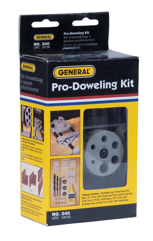 General 840 4 in. Doweling Jig with Bit Stop 4 in. 1 pc