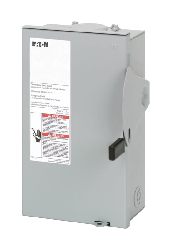 Eaton DG221NRB 30 amps Fusible Fuse Safety Switch