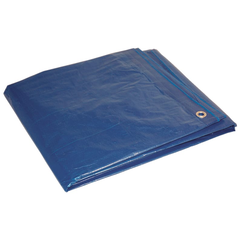 Foremost 2640 Dry Top 26 ft. W X 40 ft. L Medium Duty Polyethylene Tarp Blue
