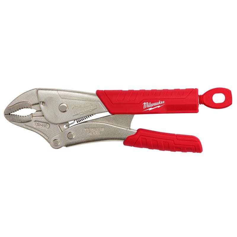 Milwaukee 48-22-3410 10" Locking Pliers Curved Jaw W/ Grip