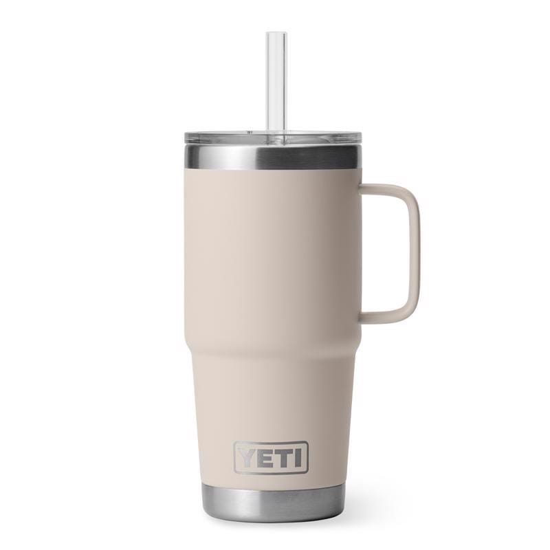 Yeti 21071503600 Rambler 25 oz Cape Taupe BPA Free Straw Mug
