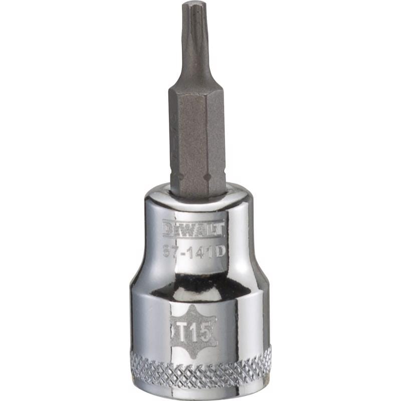 Dewalt DWMT87141OSP T15 Sizes X 3/8 in. drive Torx Bit Socket 1 pc