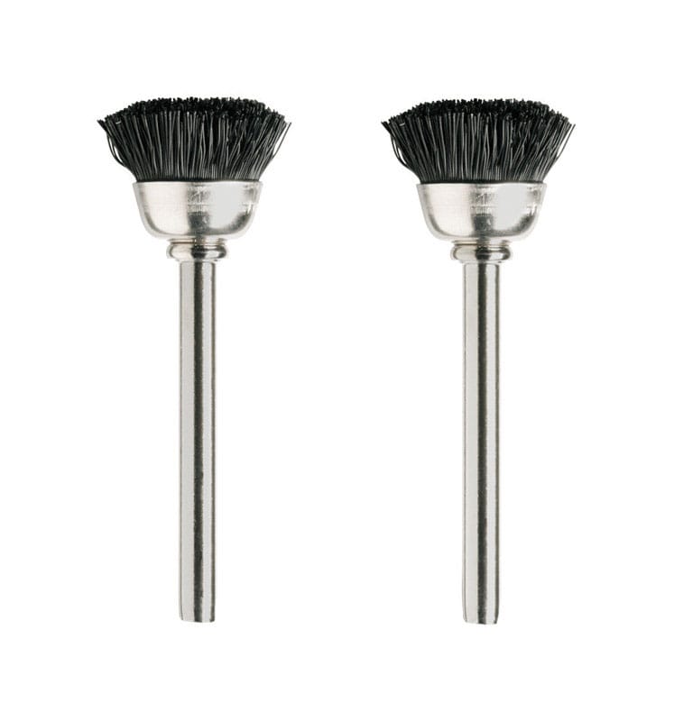 Dremel 404-02 1/2 in. X 1-3/4 in. L Nylon Brush 2 pk