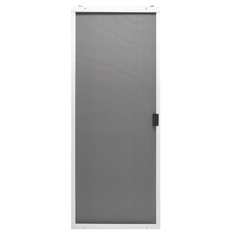 Precision 3700WH2668 80-3/4 in. H X 30 in. W Breezeway White Steel Adjustable Sliding Screen Door