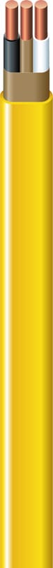 Southwire 28828255 250 ft. 12/2 Solid Romex Type NM-B WG Non-Metallic Wire