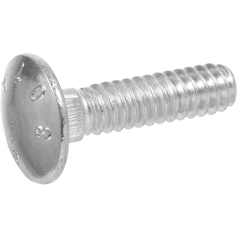 Hillman 240219 3/8 in. X 12 in. L Zinc-Plated Steel Carriage Bolt 1 pk