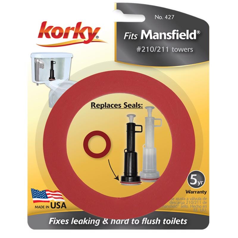 Korky 427BP Flush Valve Seal Red For Mansfield