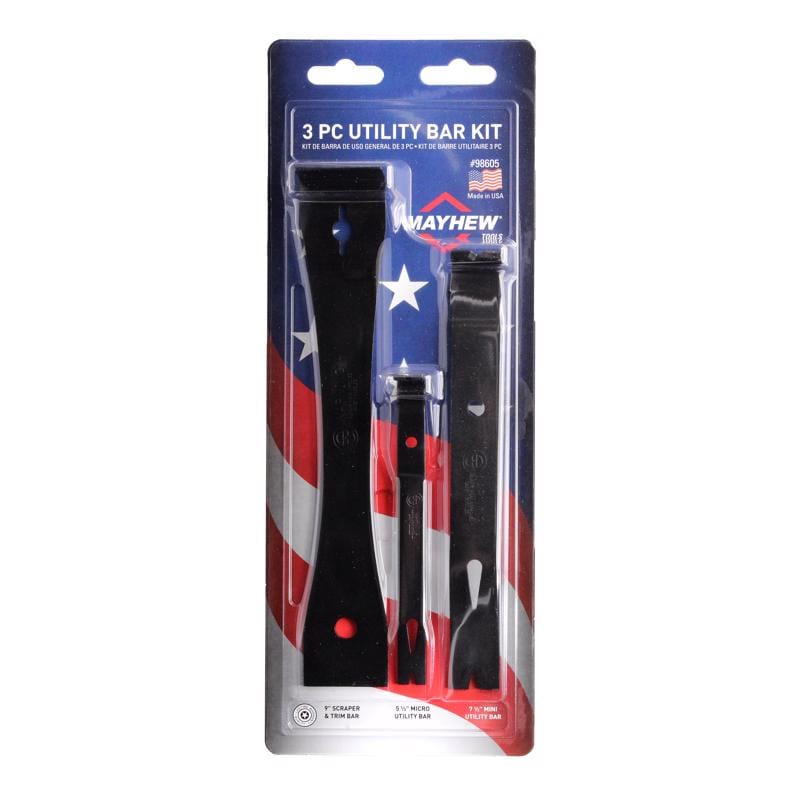 Mayhew 98605 Wrecking Bar Set 3 pc