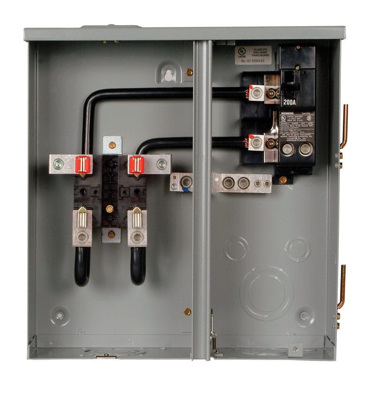 Siemens MM0202B1200 200 amps 120/240 V 2 space 2 circuits Combination Mount Main Breaker Load Center and Meter S