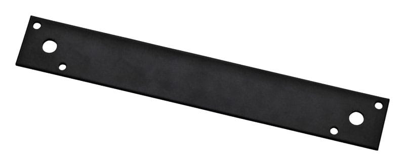 National Hardware N351-472 10 in. H X 1.5 in. W X 0.125 in. D Black Carbon Steel Flat Strap Brace