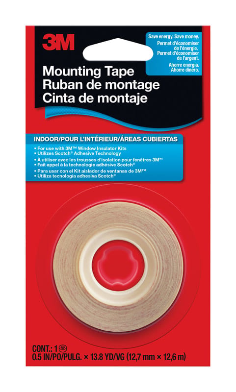 3M 2145C Indoor Mounting Tape 41.4 in. L X 1/2 in. W 1 Rolls