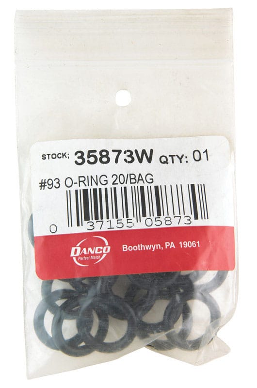 Danco 35873W 13/16 in. D X 9/16 in. D #93 Rubber O-Ring 20 pk