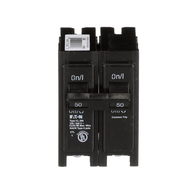 Eaton CL250 50 amps Plug In 2-Pole Circuit Breaker