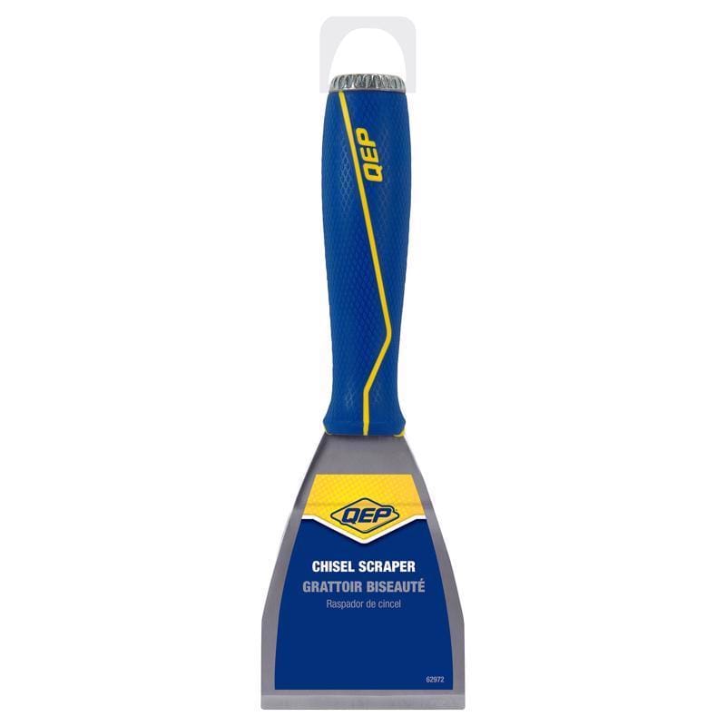Qep 62972 1.5 in. H X 2.95 in. W X 9.1 in. L Steel Chisel Scraper 1 pk