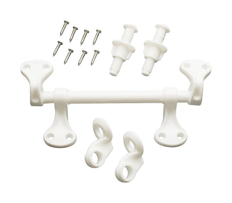 Plumb Pak PP835-36 Toilet Seat Hinge White Plastic For Universal