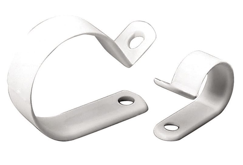 Gardner Bender PPC-1550 1/2 in. D Plastic Cable Clamp 12 pk