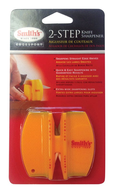Smith'S SP-CCKS 2-Step Carbide/Ceramic Knife Sharpener 1,500 Grit 1 pc