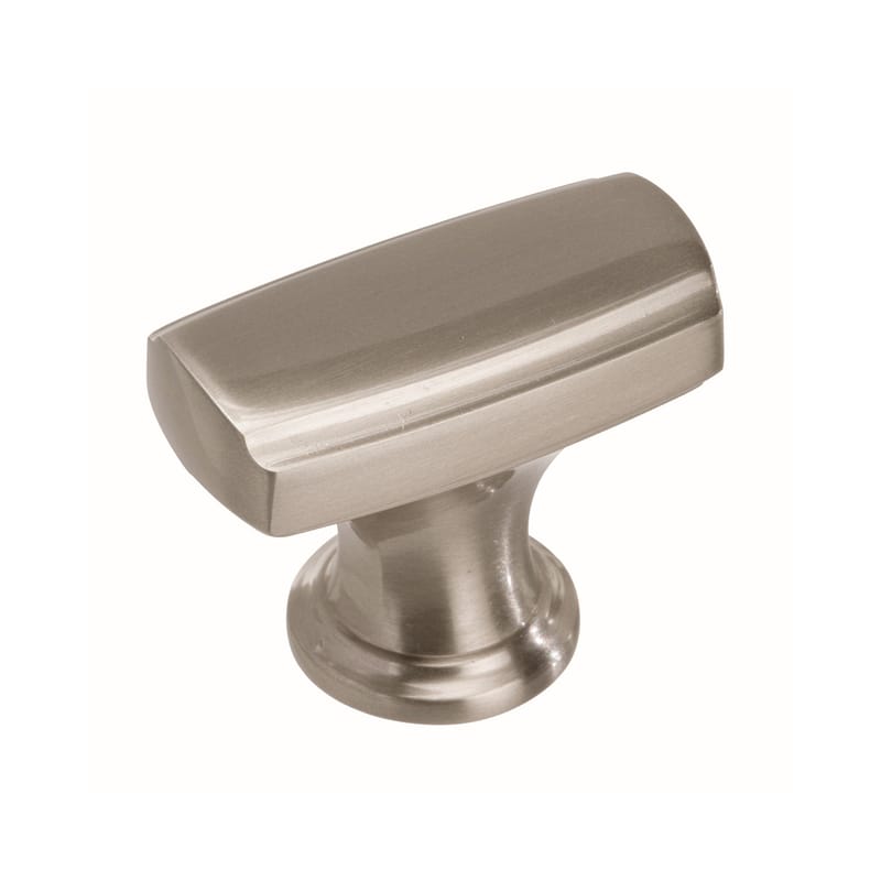Amerock BP55311G10 Highland Ridge Collection Round Cabinet Knob 1-1/8 in. D 1-1/8 in. Satin Nickel 1 pk