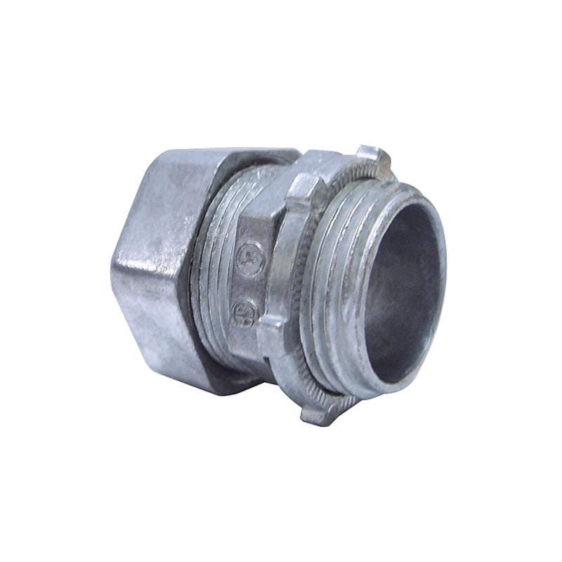 Sigma Engineered Solutions 02-55254 ProConnex 1-1/2 in. D Die-Cast Zinc Compression Connector For EMT 1 pk