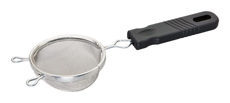 Good Cook 24987 Silver/Black Aluminum Mesh Strainer