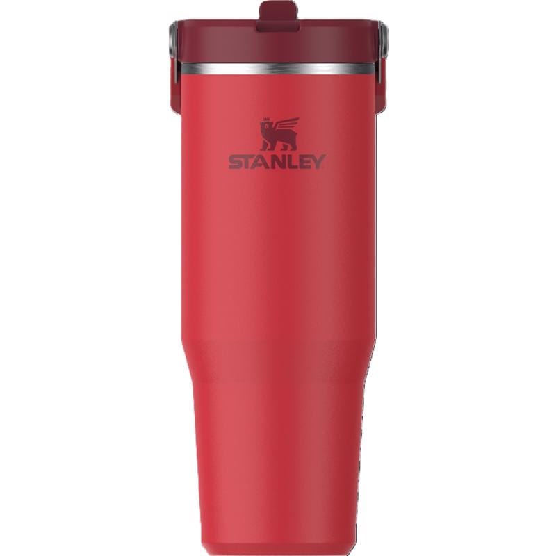 Stanley 100000105700 Iceflow 30 oz Chili Red BPA Free Insulated Straw Tumbler
