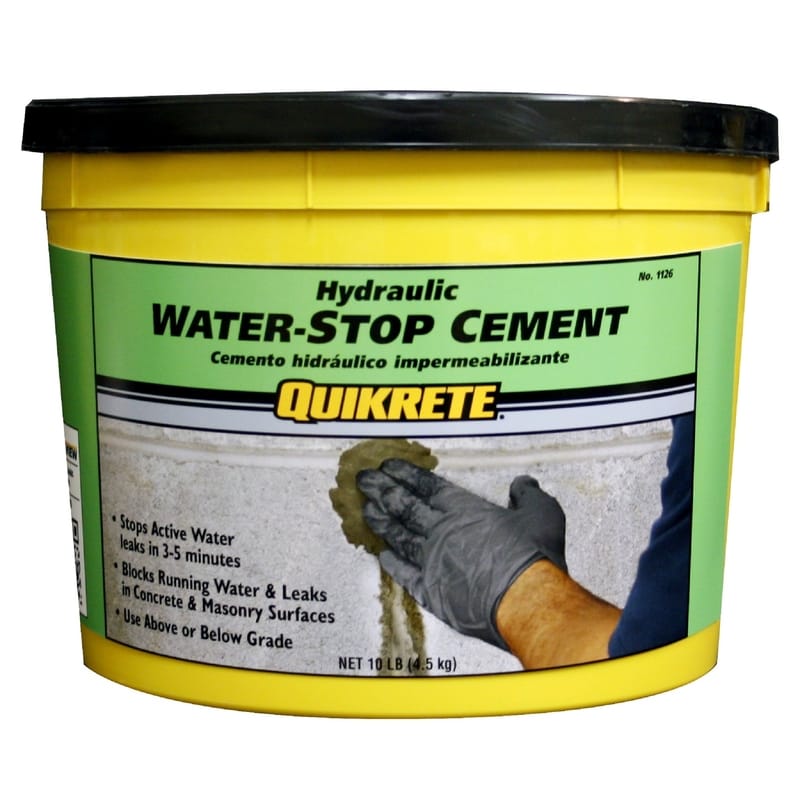 Quikrete 112611 Hydraulic Water Stop Cement 10 lb
