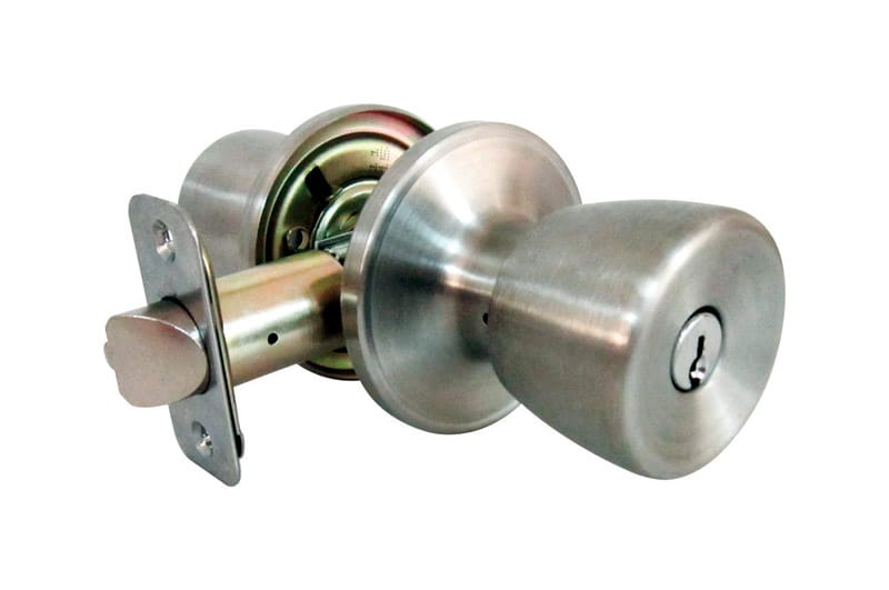 Faultless TS600B Tulip Satin Stainless Steel Entry Knobs