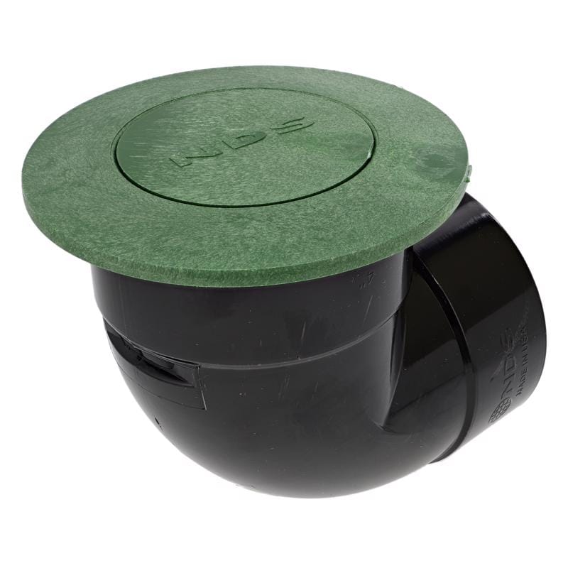 NDS 422G 5.9 in. W X 6.9 in. D Round Drainage Emitter