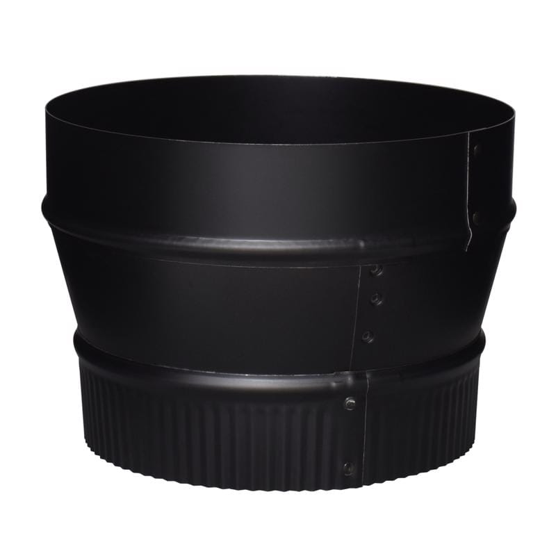 Imperial BM0080 8 in. D X 7 in. D Galvanized Steel Stove Pipe Reducer