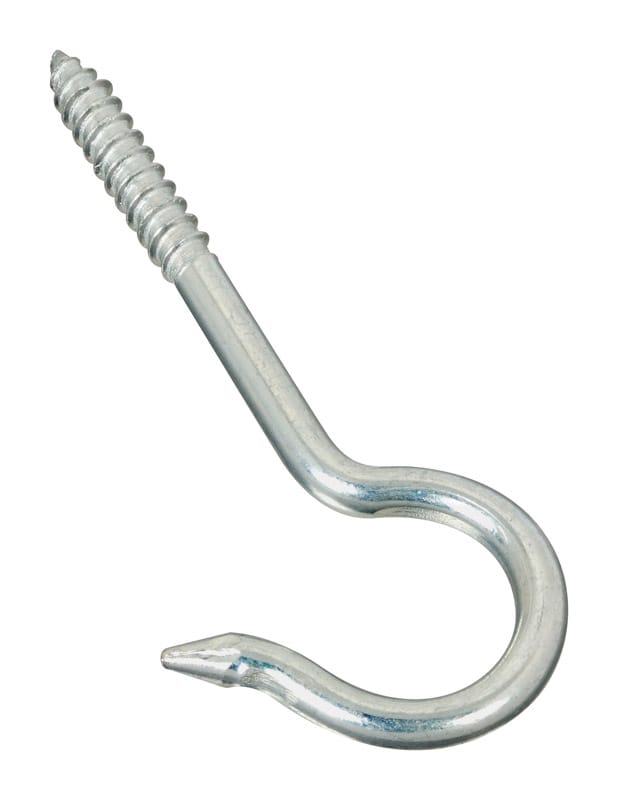 National Hardware N220-509 Zinc-Plated Silver Steel 4-1/8 in. L Ceiling Hook 60 lb 1 pk