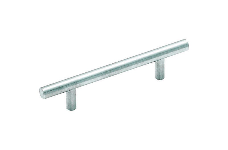 Amerock BP19011SS Contemporary Bar Cabinet Pull 3-3/4 in. Stainless Steel Silver 1 pk