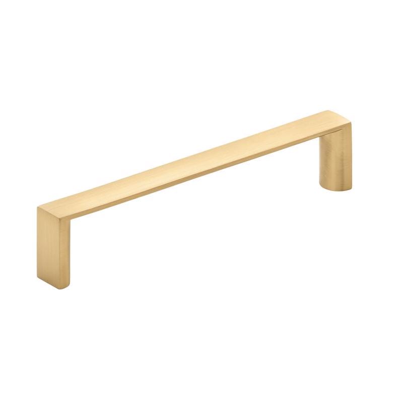 Amerock 6PK37290CZ Contemporary Bar Cabinet Pull 3-3/4 in. Champagne Bronze Gold 6 pk