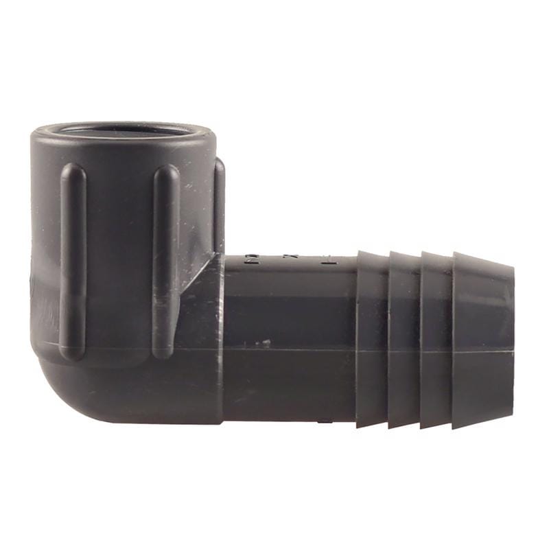 Boshart Industries UPVCFRE-1005 1 in. Insert in. X 1/2 in. D FPT Polypropylene 90 Degree Reducing Elbow 1 pk