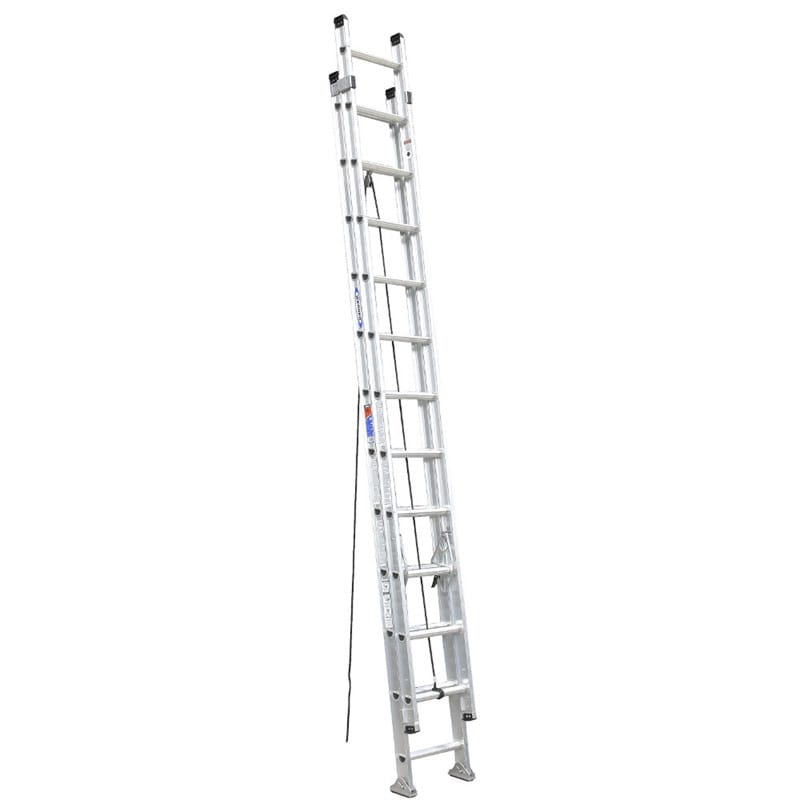 Werner D1524-2 24 ft. H Aluminum Extension Ladder Type IA 300 lb. cap.