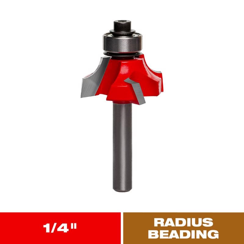 Diablo DR36110 1-1/8 in. D X 1/4 in. X 2-3/16 in. L Carbide Beading Router Bit