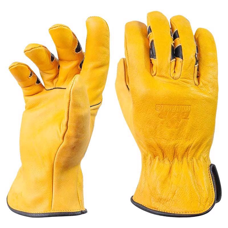 Bear Knuckles D351-L Unisex Indoor/Outdoor Work Gloves Yellow L 1 pair