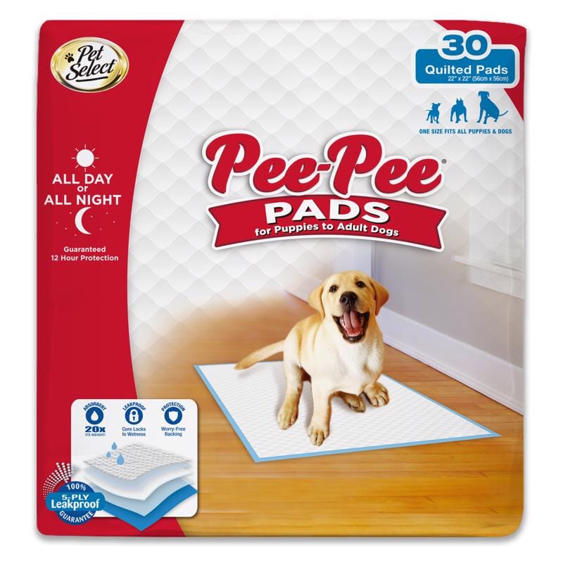 Four Paws 100519797 Pee-Pee Polymer Training Pads 30 pk